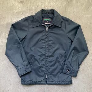 Vintage 80s Spiewak Forest Green Zip Up Windbreaker